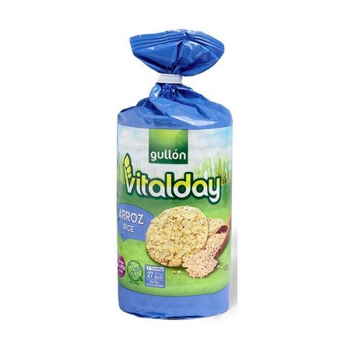 Рисові хлібці Gullon «Vitalday» (без глютену) 130г.
