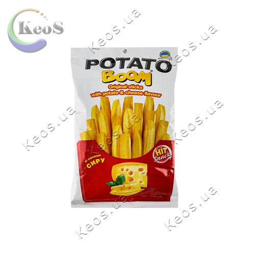 Палички зі смаком картоплі з сиром Potato boom 25 г.