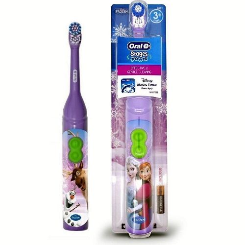 Дитяча електрична зубна щітка "Холодне серце" Oral-B Disney Frozen Kids Elsa Olaf 3+