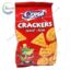 Крекер CROCO Crackers зі смаком шинки 100 г.