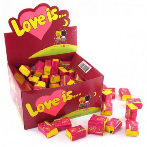 Жуйка Love is зі смаком вишні та лимона 4,2 Г.