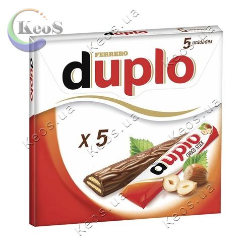 Вафлі в шоколаді Duplo Original 91 г.