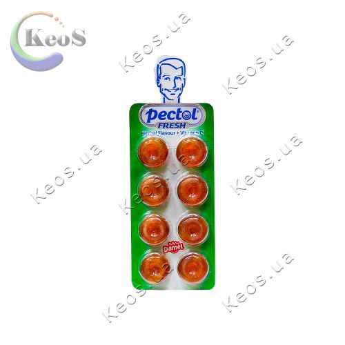 Льодяники Damel Pectol Herbal + Vitamin C Трави та вітамін С 19,2 г.
