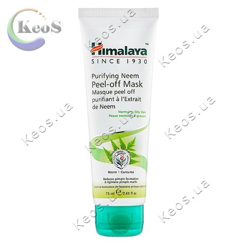 Маска-плівка очищаюча з Німом для нормальної і жирної шкіри Himalaya Herbals 75 мл.