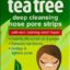 Очищаючі смужки для носа Beauty Formulas Tea Tree Deep Cleansing Nose Pore Strips -6 шт.