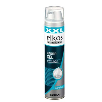 Гель для гоління Elkos для чутливої шкіри 250 мл.
