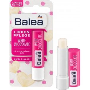 Бальзам для губ Balea White Chocolate білий шоколад 4.8 г.
