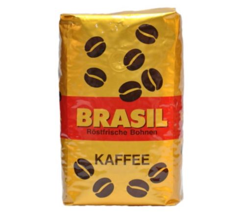 Кава в зернах BRASIL Rostfrische Bohnen KAFFEE 500 гр.
