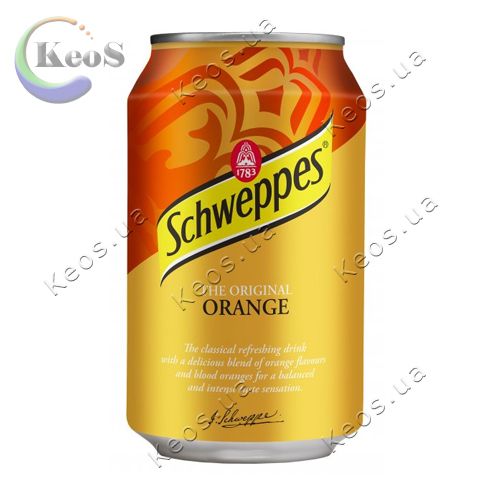 Напій безалкогольний сильно газований Schweppes Bitter Lemon 0,33 мл.