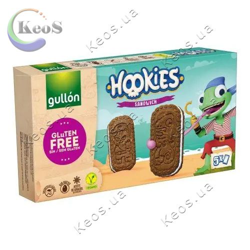 Печиво Gullon Hookies сендвіч без глютена 230 г.