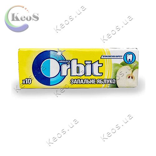 Гумка жувальна Orbit Запальне Яблуко драже 14 г.