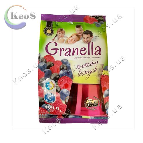 Чай розчинний Granella лісові ягоди 400 г.