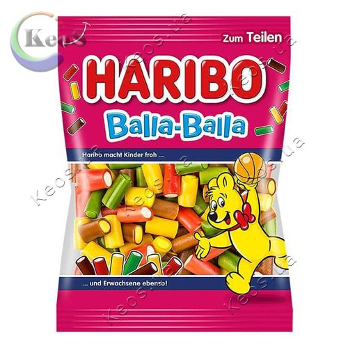 Цукерки жувальні HARIBO Balla-Balla 175 г.