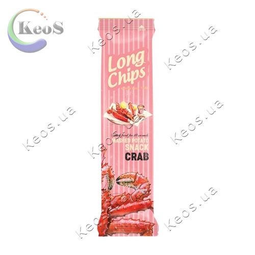 Чіпси Long Chips Crab 75 г.