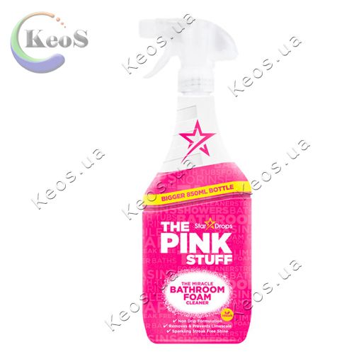 Спрей пінка для прибирання ванної кімнати Pink Stuff Trigger Spray 750 мл