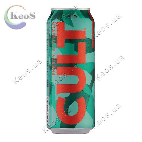 Енергетичний напій Cult Supreme 0.5 л