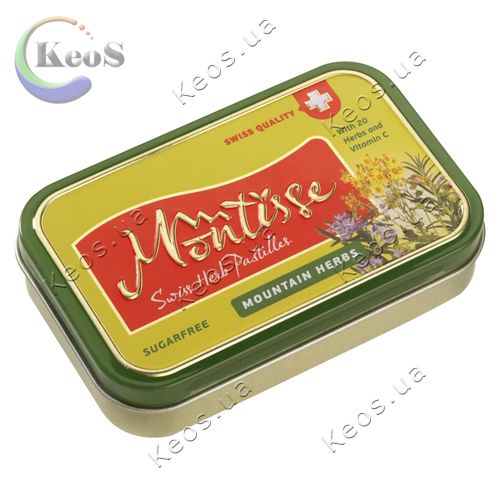 Льодяники Montisse Гірські трави 50 г