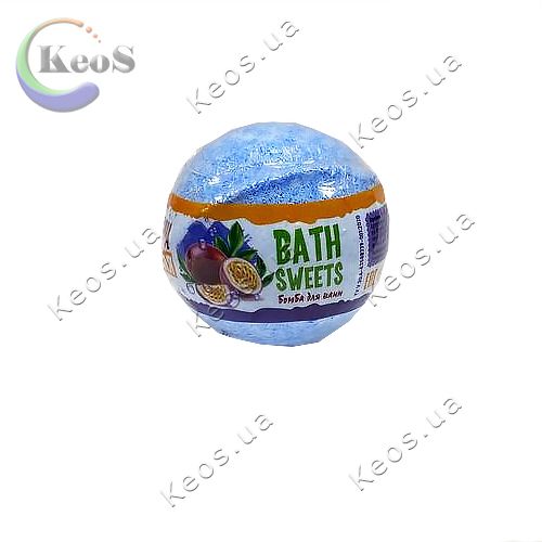 Шипучий засіб (бомбочка) для ванн тропічна маракуя Bath Sweets 100 г