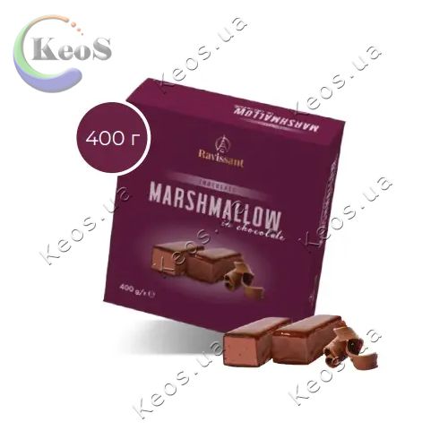 Цукерки пташине молоко із шоколадним смаком RAVISSANT 400г