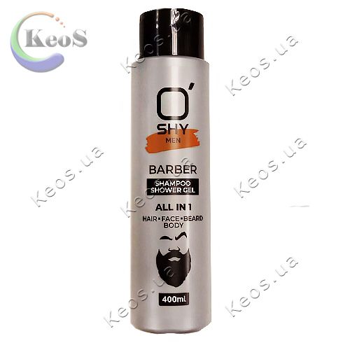 Гель для душу чоловічий O'Shy Barber 2 in 1 400 мл