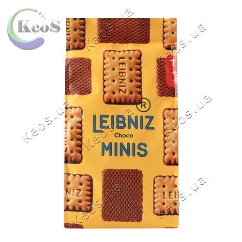 Печиво вершкове міні з шоколадом Leibniz 100 г