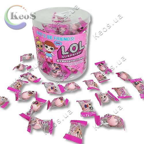 Жувальна гумка LoL Bubble Gum 3.5 г. 1 шт.