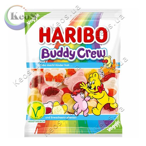 Цукерки жувальні Haribo Buddy Crew 175 г.