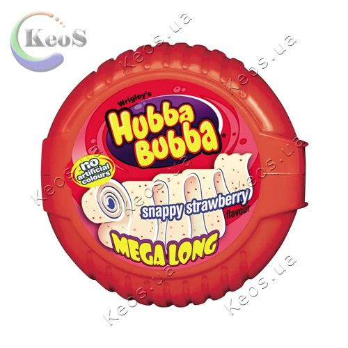 Жувальна гумка полуниця Hubba Bubba mega Lang 56 г.