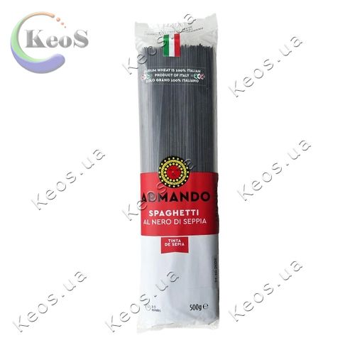 Макарони з чорнилами каракатиці ARMANDO Spaghetti Nero di seppia 500 г