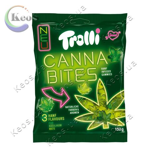 Цукерки жувальні Trolli Cannabites 100 г.