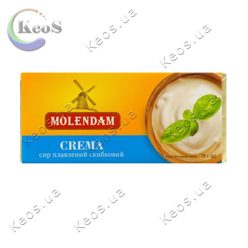 Сир плавлений Molendam Crema 45% 70 г