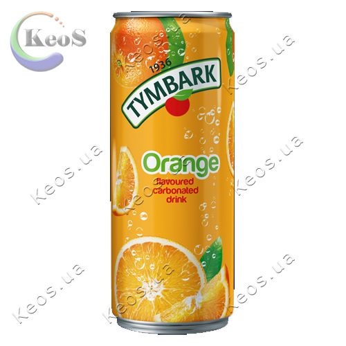 Напій соковмісний газований Tymbark Orange 330 мл.