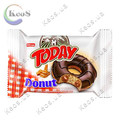 Тістечко Today donut з карамеллю 50 г.