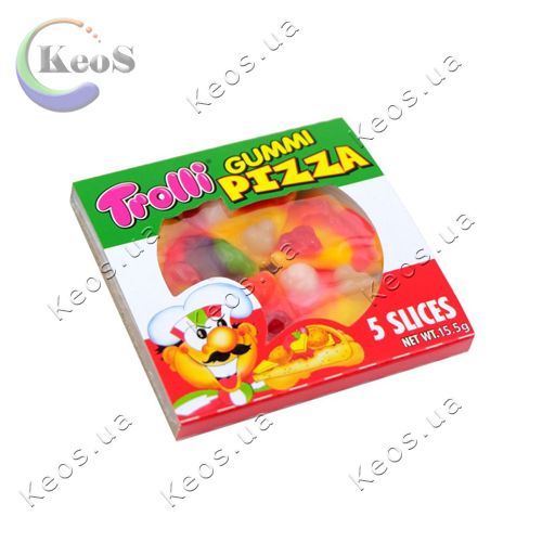 Жувальні цукерки піца Candy pizza Trolli 15,5 г