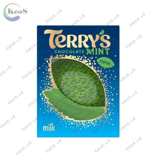 Шоколадний апельсин Terry's Chocolate Orange Mint Milk з м'ятою 145 г