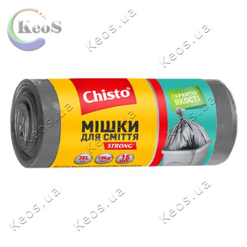 Пакети для сміття Chisto Strong 35 л 15 шт.