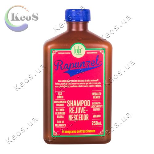 Шампунь від випадіння Lola From Rio RAPUNZEL REJUVENATING 250 мл