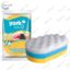 Губка банна Massage sponge RAINBOW YORK 1 шт.
