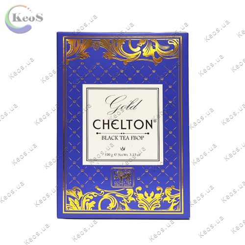 Чай чорний міцний Chelton Black Tea Gold 100 г.