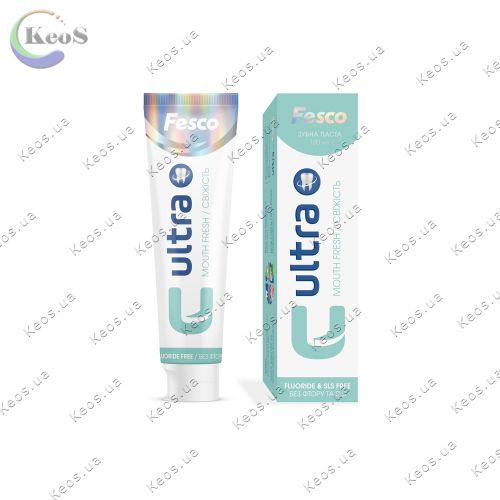 Зубна паста освіжаюча Fesco Ultra Mouth Fresh 100 мл