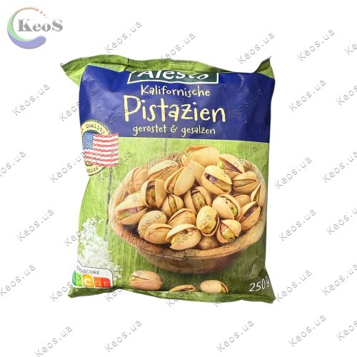 Фісташки з сілью Alesto Californian 250 г.