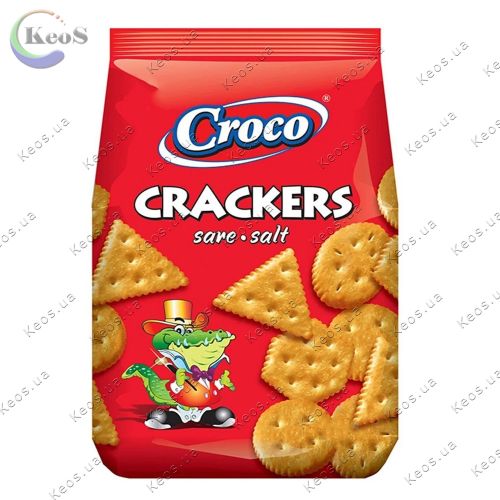 Крекер CROCO Crackers солоний 100 г.