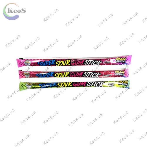 Жувальна кисла жуйка Brain Blasterz Sour Gum 22 г.