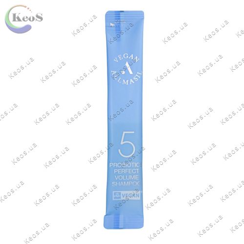 Шампунь з пробіотиками для об'єму волосся ALLMASIL 5 Probiotics Perfect Volume Shampoo 8 мл