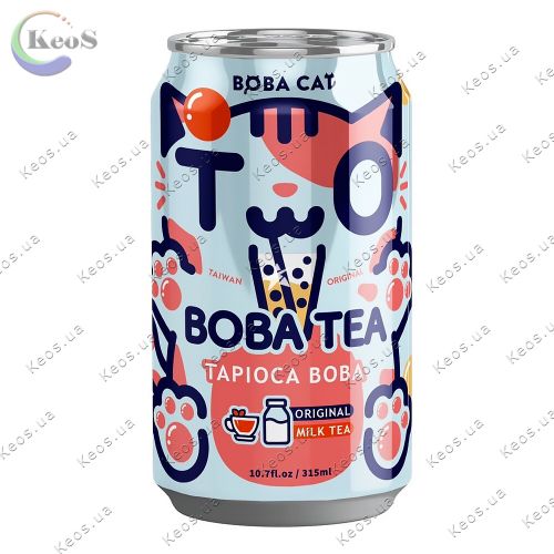 Молочний чай класичний Buy Boba Cat Original Boba Tea 315 мл