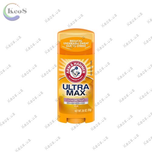 Твердий дезодорант Arm & Hammer Ultra Max Antiperspirant & Deodorant Invisible Solid Powder 73 г