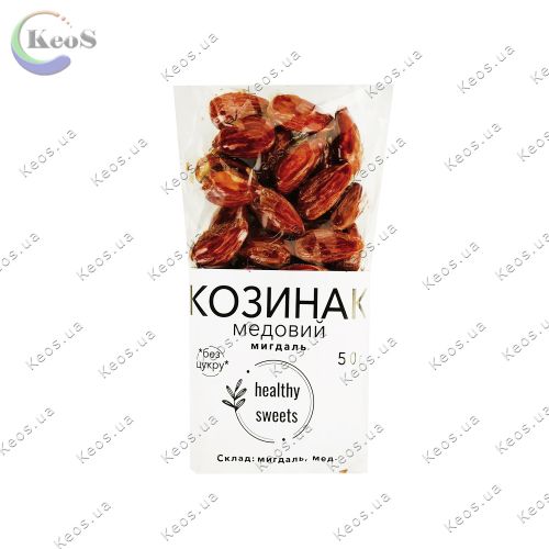 Козинак мигдаль медовий Healthy Sweets 50 г.