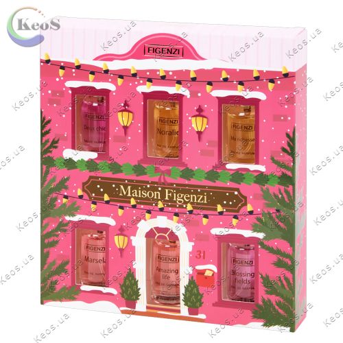 Подарунковий набір парфумів Figenzi Maison eau de parfum giftset 6*15 мл.
