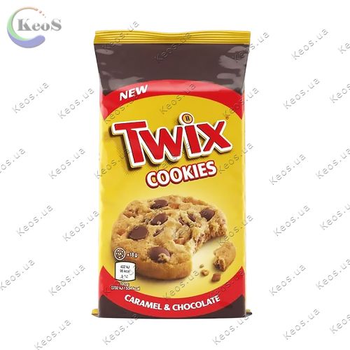 Печиво Twix Cookies Caramel & Chocolate 144 г.