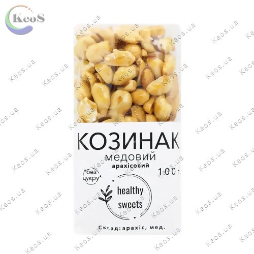 Козинак арахісовий медовий Healthy Sweets 50 г.